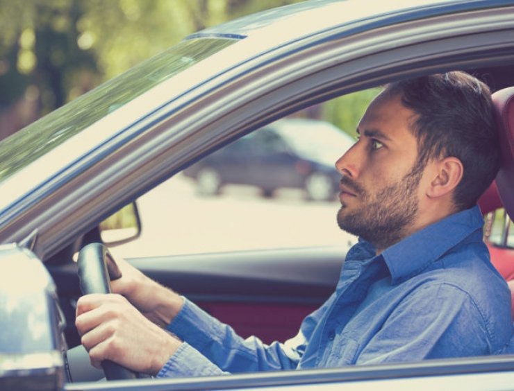 guidatore con amaxofobia