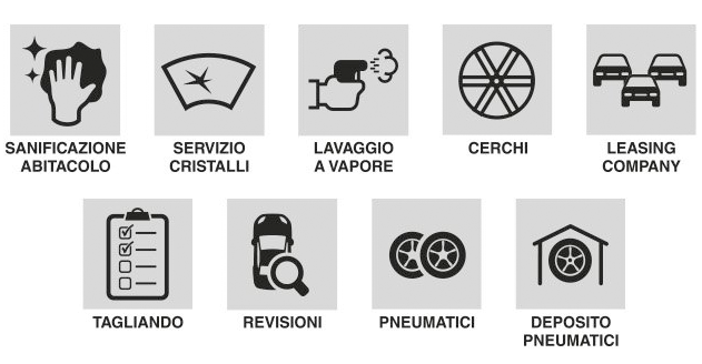 Servizi inclusi nell'Officina Mobile