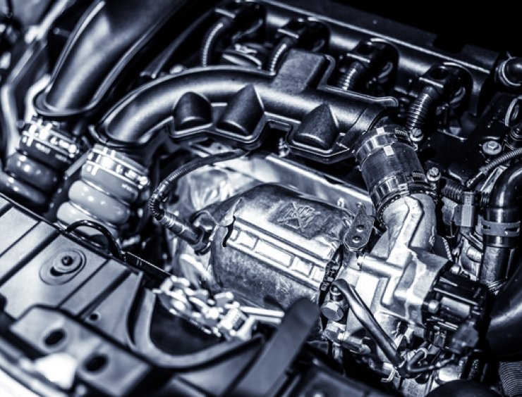 motore di una vettura