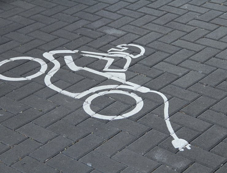 La batteria di uno scooter elettrico