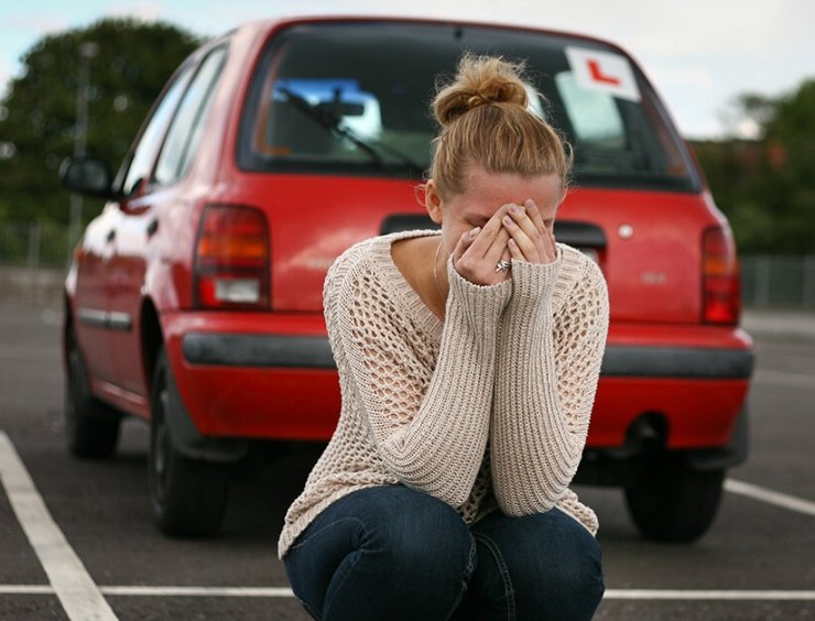 guidatrice con amaxofobia