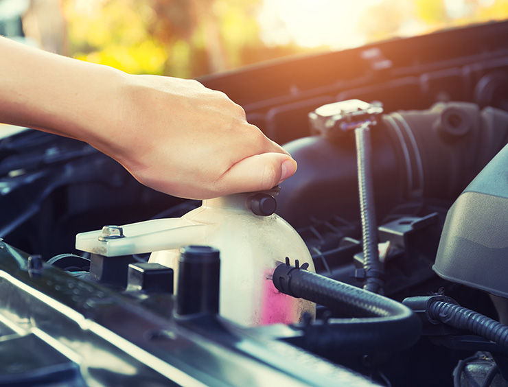 serbatoio del liquido di raffreddamento