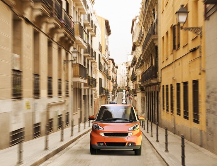Microcar in città