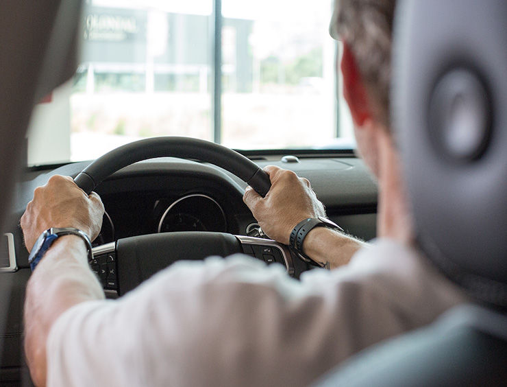 pompe di benzina di una stazione di servizio