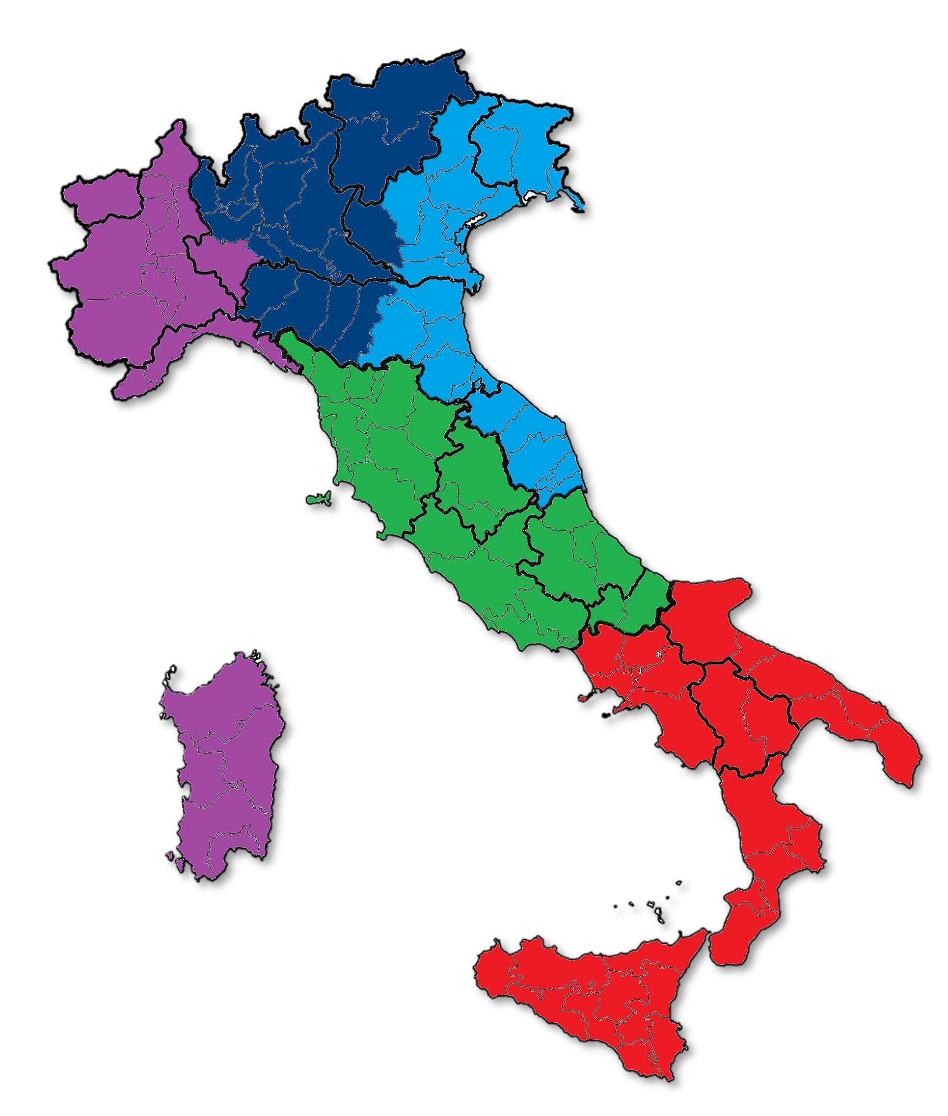 Map of Italy