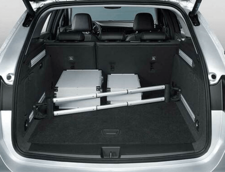 portabagagli con organiser